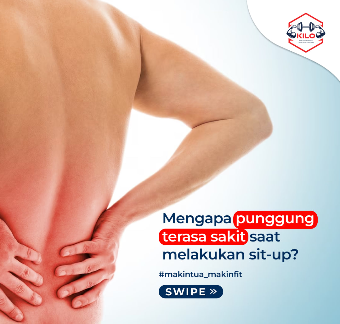 PUNGGUNG TERASA SAKIT SAAT SIT UP